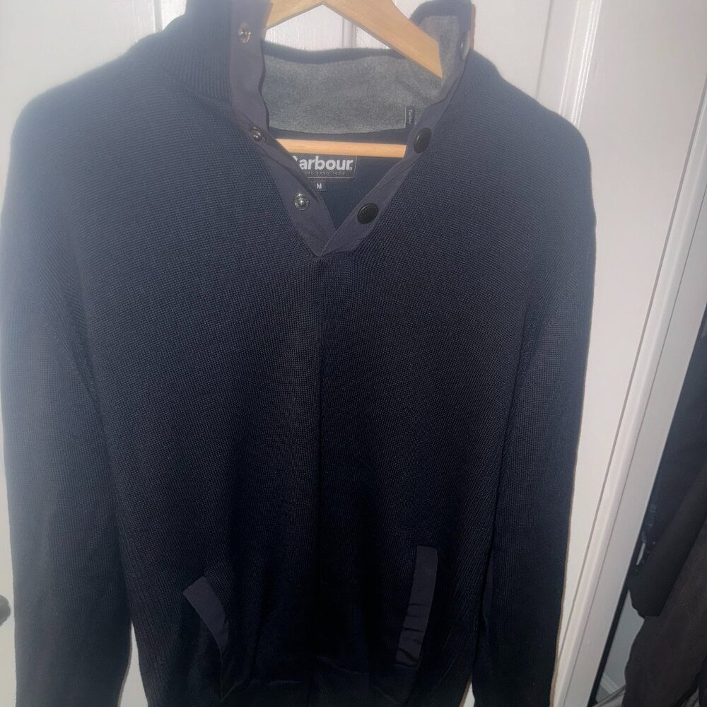Men's Barbour Pull Over Quarter Zip